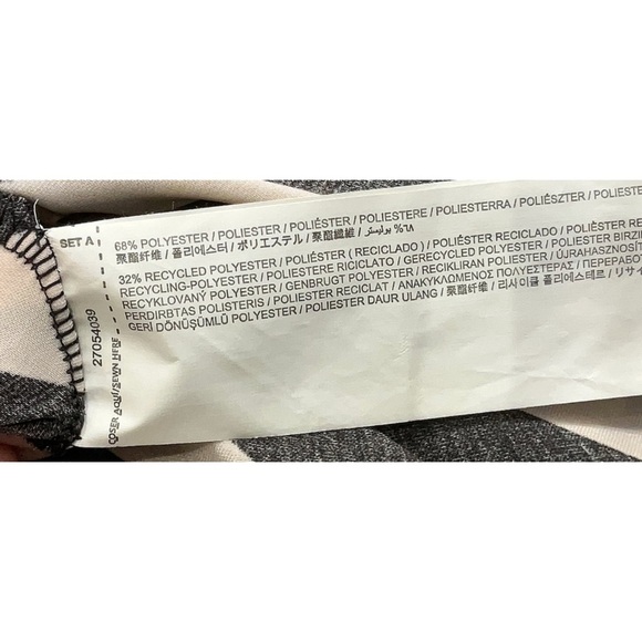 Mango Striped Midi Skirt Large - Picture 8 of 8